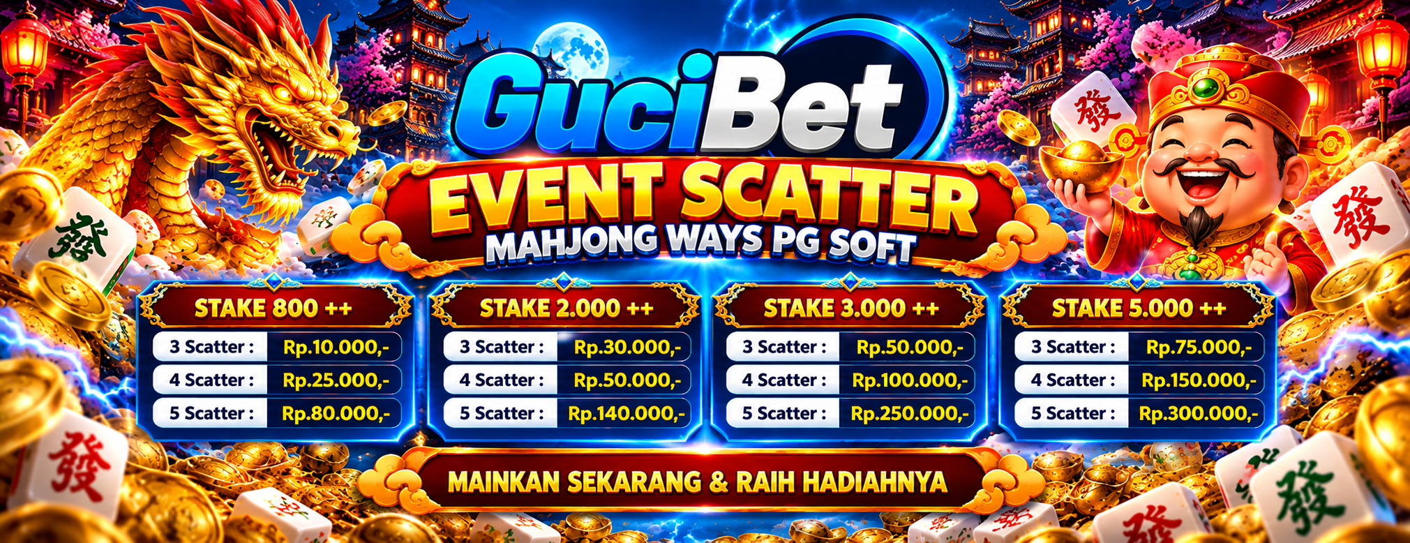 EVENT SCATER MAHJONG WAYS 1 & 2